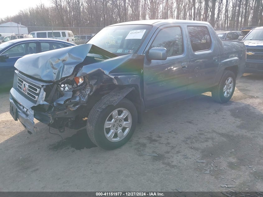 2008 HONDA RIDGELINE VIN: 2HJYK16538H521643