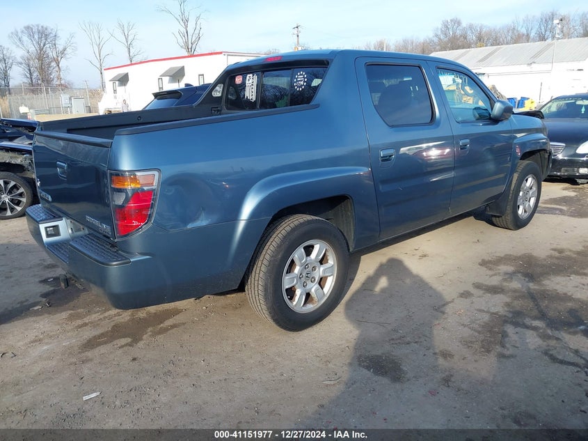 2008 HONDA RIDGELINE VIN: 2HJYK16538H521643