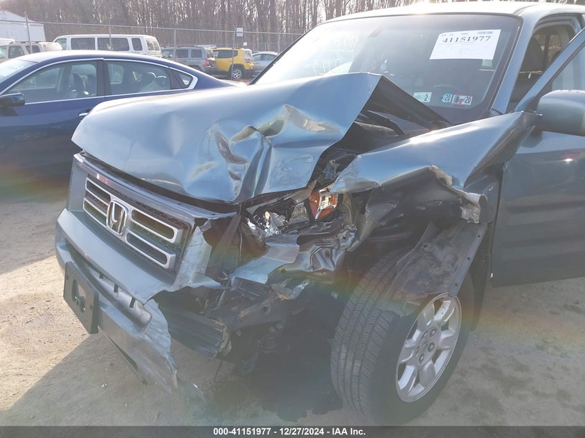 2008 HONDA RIDGELINE VIN: 2HJYK16538H521643