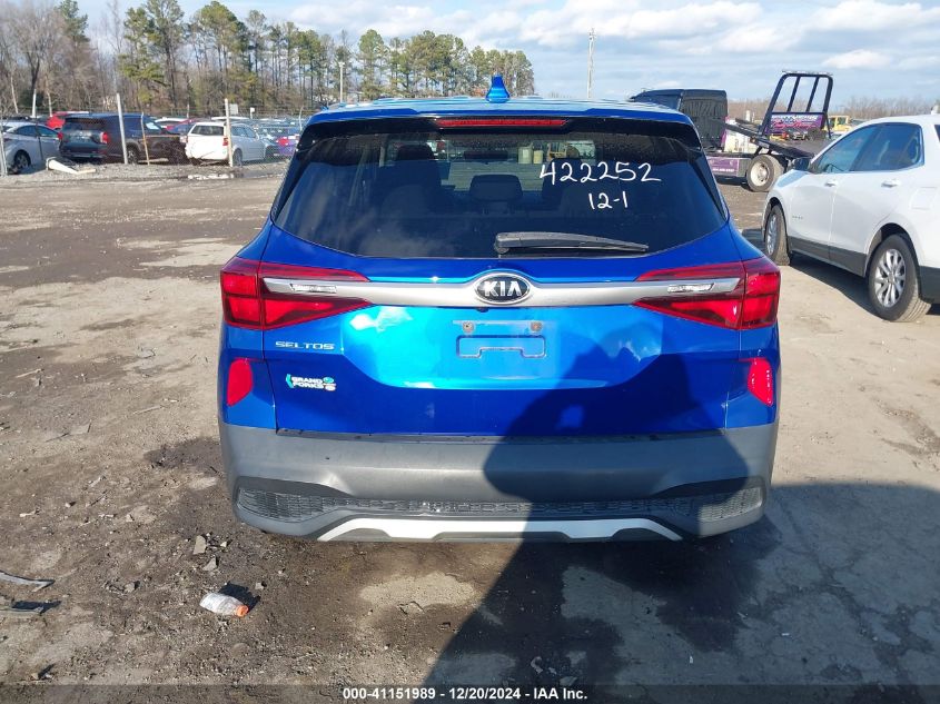 2021 Kia Seltos Lx VIN: KNDEPCAA1M7081808 Lot: 41151989