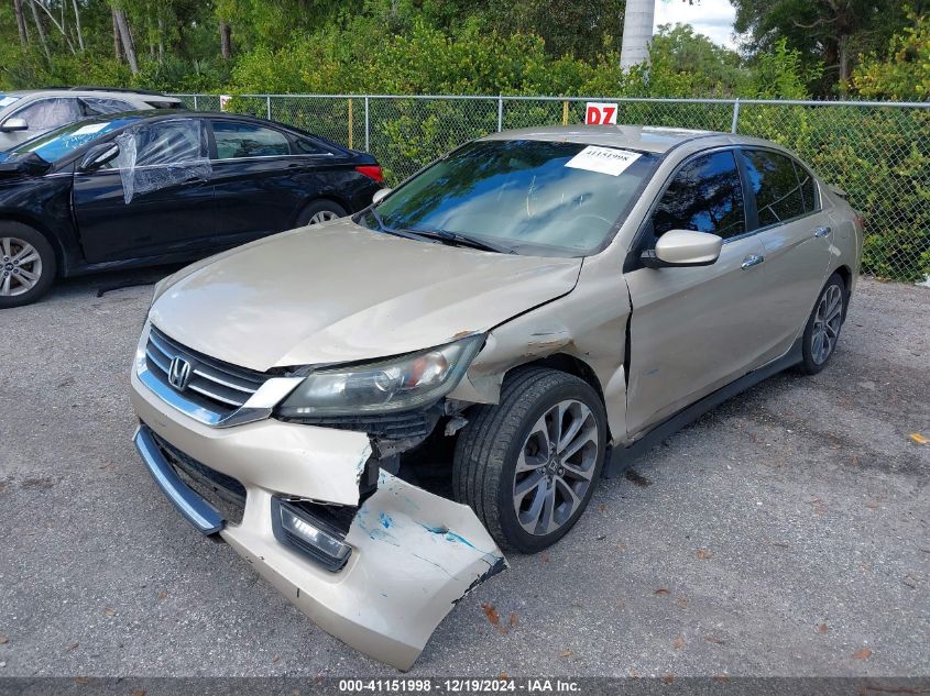 VIN 1HGCR2F50FA058423 2015 HONDA ACCORD no.2