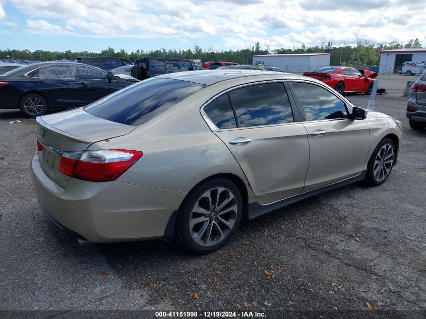 VIN 1HGCR2F50FA058423 2015 HONDA ACCORD no.4