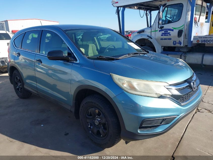 VIN 2HKRM3H3XFH545792 2015 Honda CR-V, LX no.1