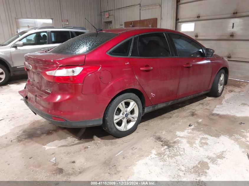 VIN 1FADP3F2XDL334537 2013 Ford Focus, SE no.4