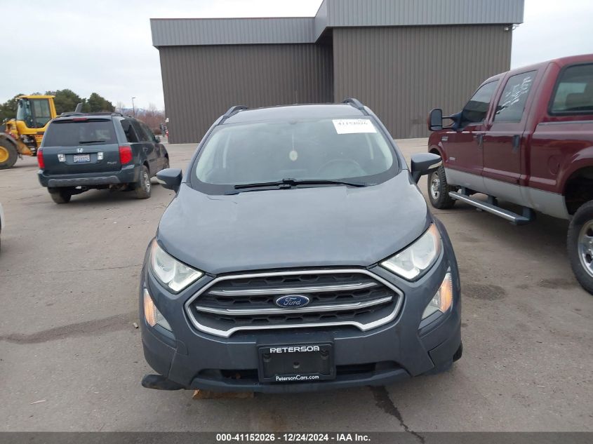 2018 Ford Ecosport Se VIN: MAJ6P1UL6JC207305 Lot: 41152026