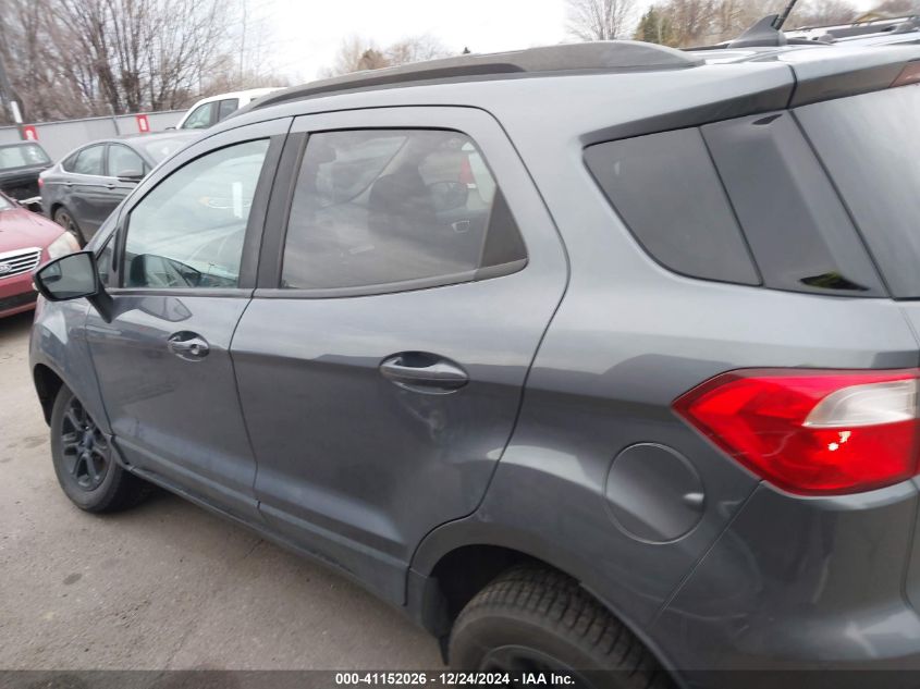 2018 Ford Ecosport Se VIN: MAJ6P1UL6JC207305 Lot: 41152026