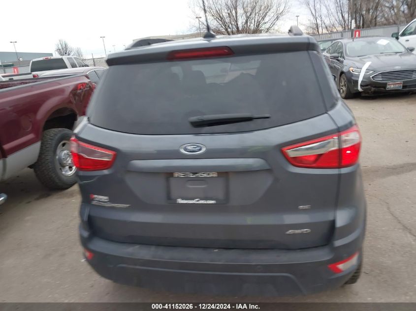 2018 Ford Ecosport Se VIN: MAJ6P1UL6JC207305 Lot: 41152026