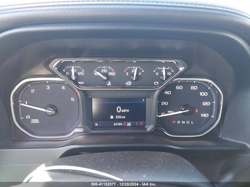 2022 GMC Sierra 2500Hd 4Wd Standard Bed At4 VIN: 1GT49PEY7NF357694 Lot: 41152077