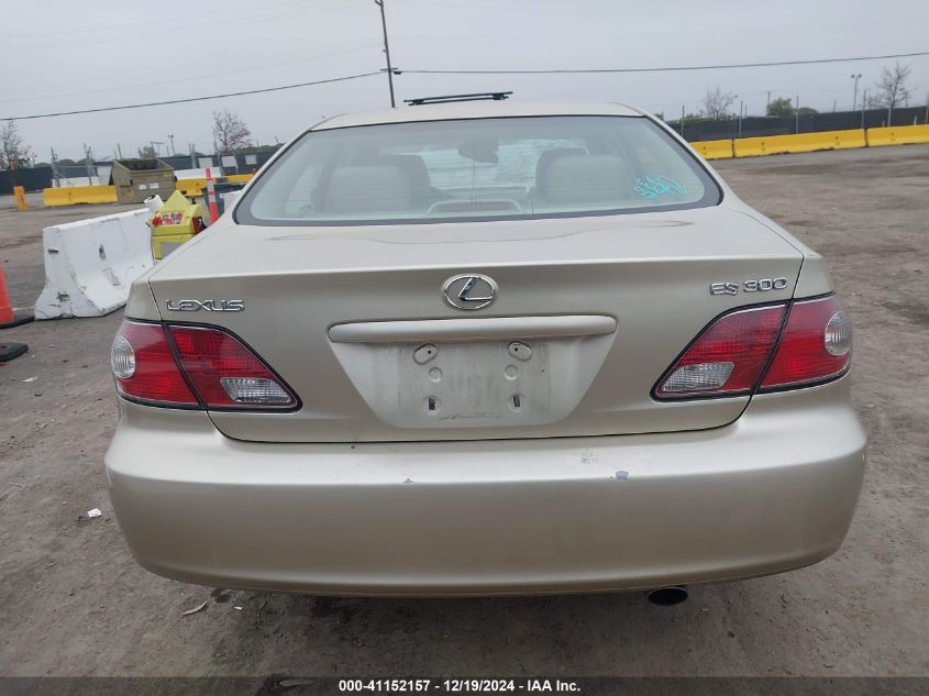 2002 Lexus Es 300 VIN: JTHBF30G520084159 Lot: 41152157