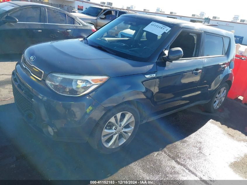 2016 Kia Soul + VIN: KNDJP3A52G7332387 Lot: 41152183