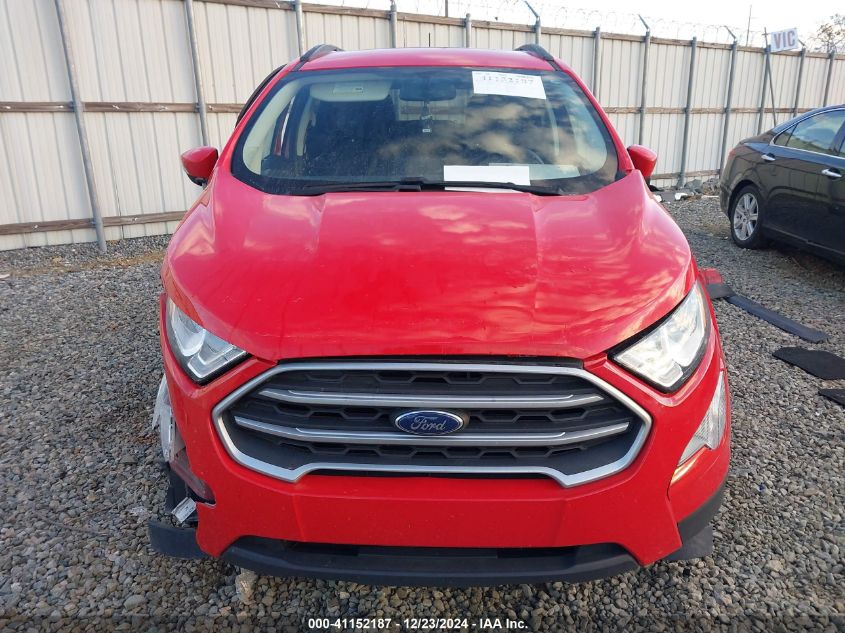 2021 Ford Ecosport Se VIN: MAJ3S2GE4MC453486 Lot: 41152187