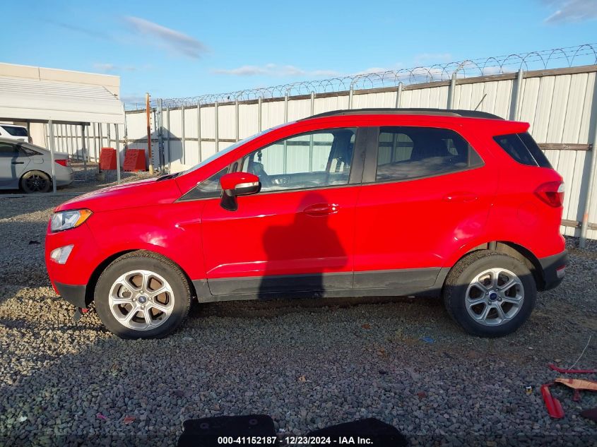 2021 Ford Ecosport Se VIN: MAJ3S2GE4MC453486 Lot: 41152187