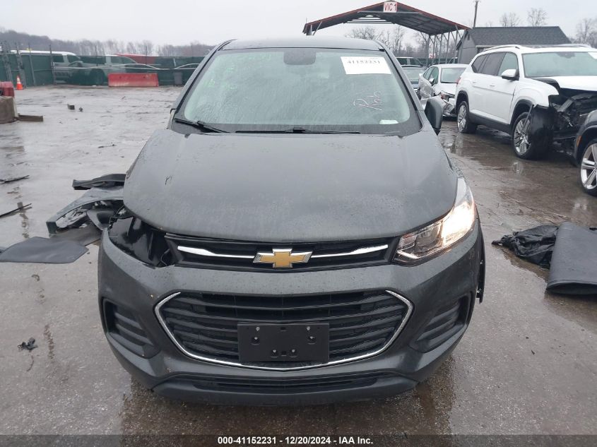 2020 Chevrolet Trax Fwd Ls VIN: 3GNCJKSBXLL112307 Lot: 41152231