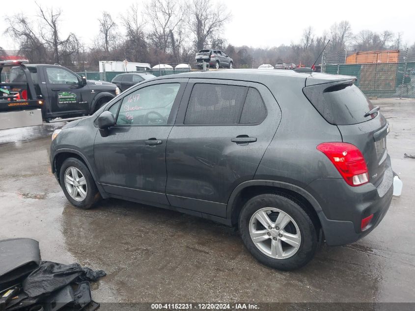 2020 Chevrolet Trax Fwd Ls VIN: 3GNCJKSBXLL112307 Lot: 41152231