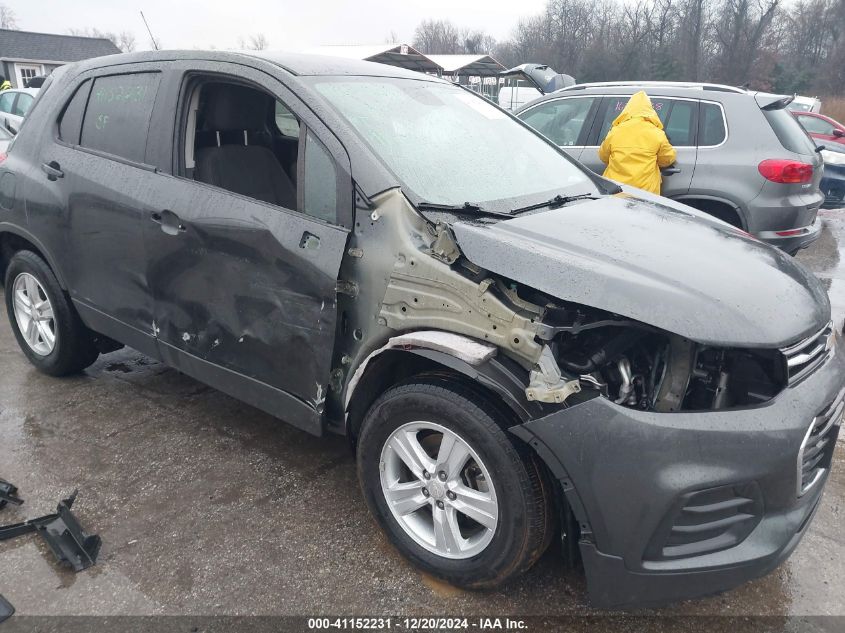 2020 Chevrolet Trax Fwd Ls VIN: 3GNCJKSBXLL112307 Lot: 41152231