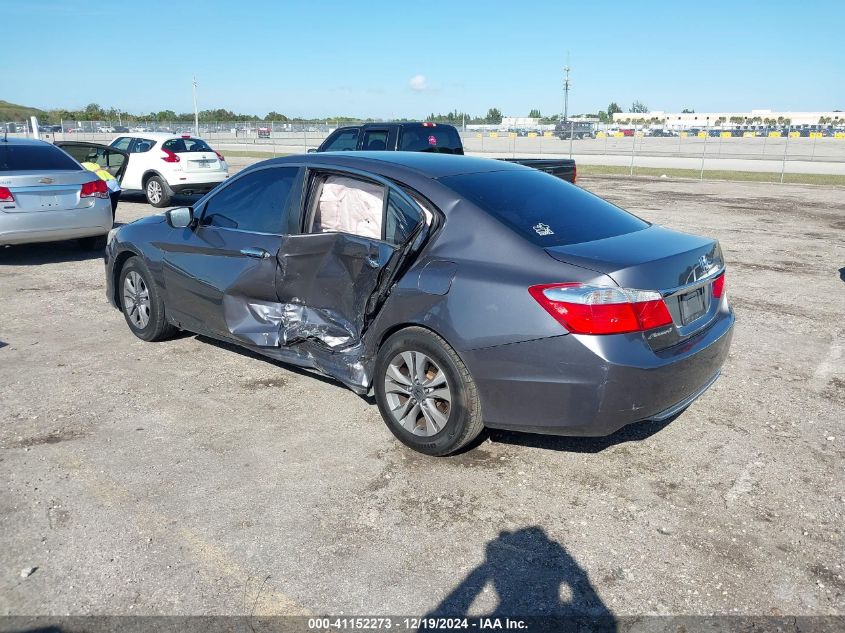 VIN 1HGCR2F3XEA183748 2014 Honda Accord, LX no.3