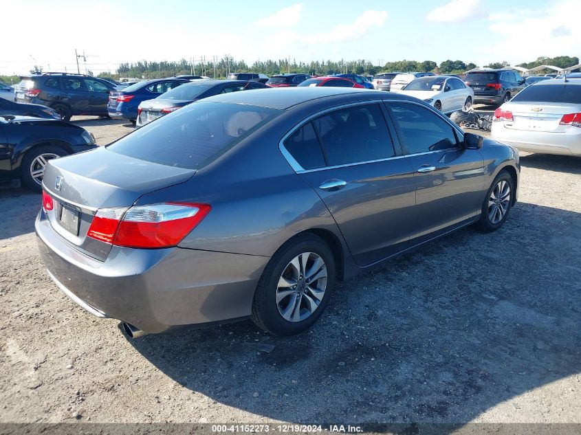 VIN 1HGCR2F3XEA183748 2014 Honda Accord, LX no.4