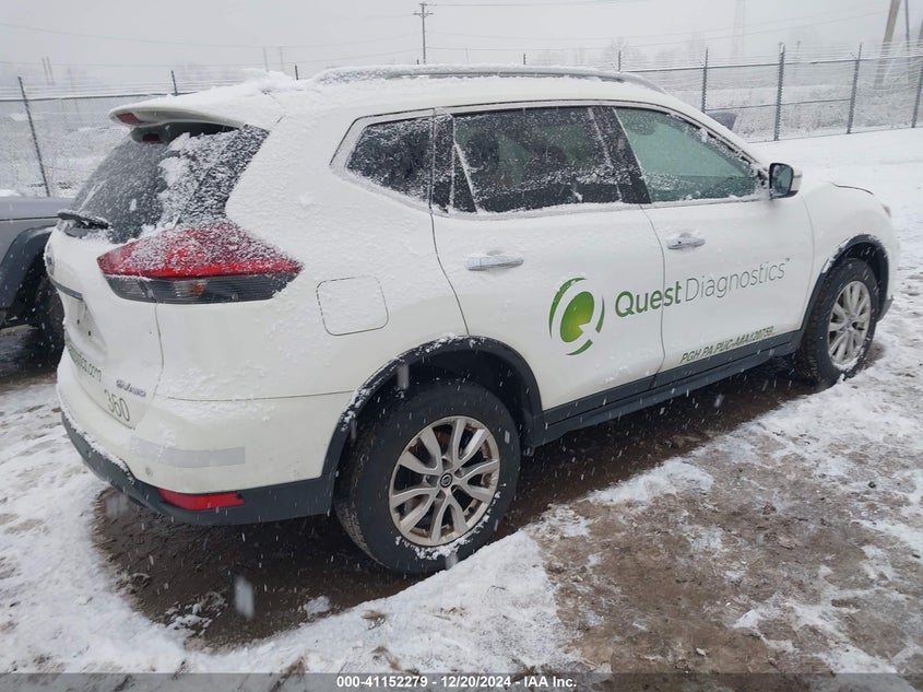 VIN 5N1AT2MV3LC795525 2020 NISSAN ROGUE SV INTELLIGENT AWD