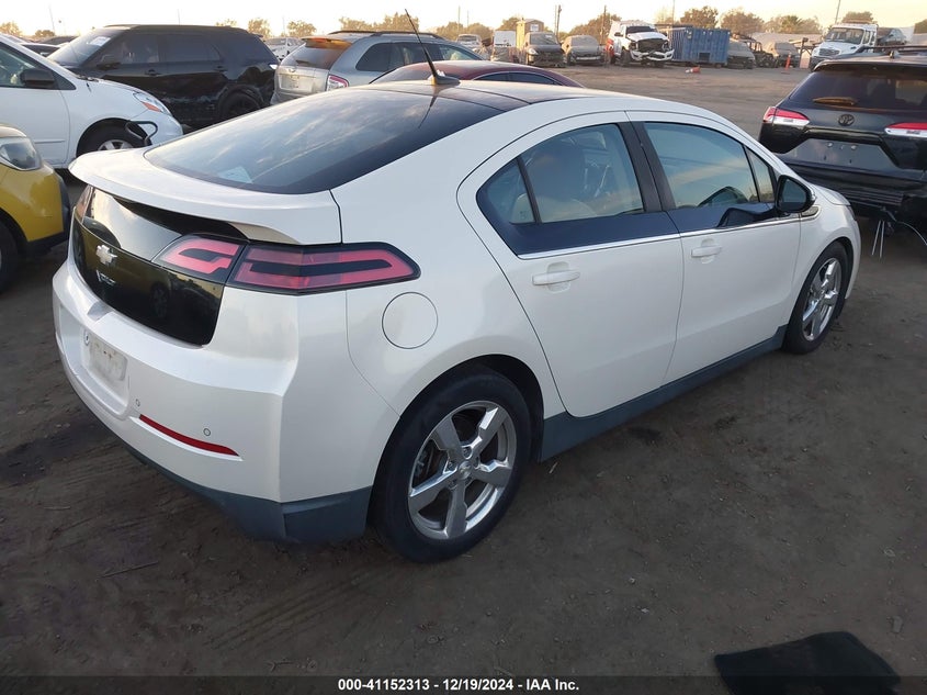 2011 CHEVROLET VOLT VIN: 1G1RD6E45BU100321
