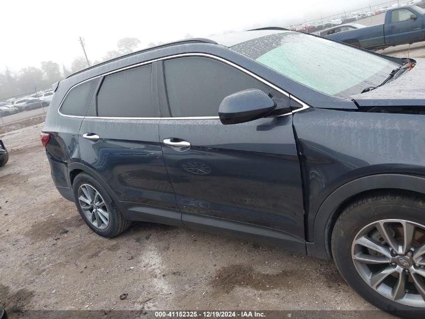 VIN KM8SM4HF2HU238610 2017 Hyundai Santa Fe, SE no.13