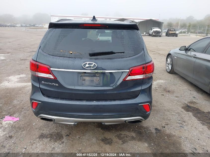 VIN KM8SM4HF2HU238610 2017 Hyundai Santa Fe, SE no.16