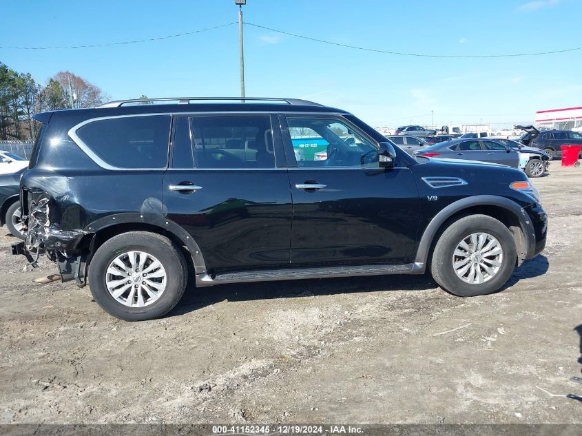 2019 Nissan Armada Sv VIN: JN8AY2NC8K9586784 Lot: 41152345