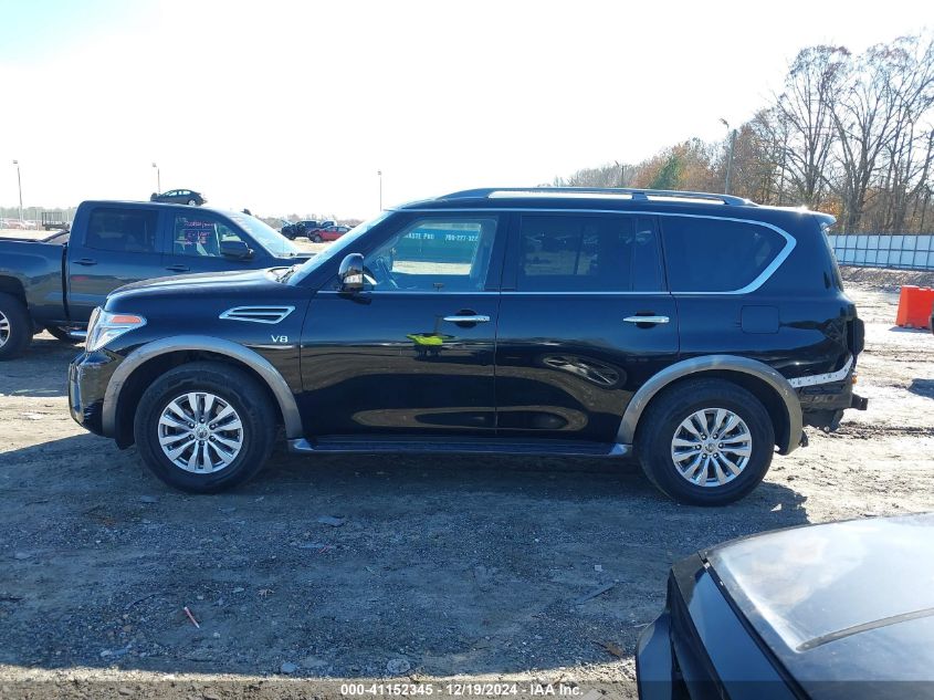 2019 Nissan Armada Sv VIN: JN8AY2NC8K9586784 Lot: 41152345