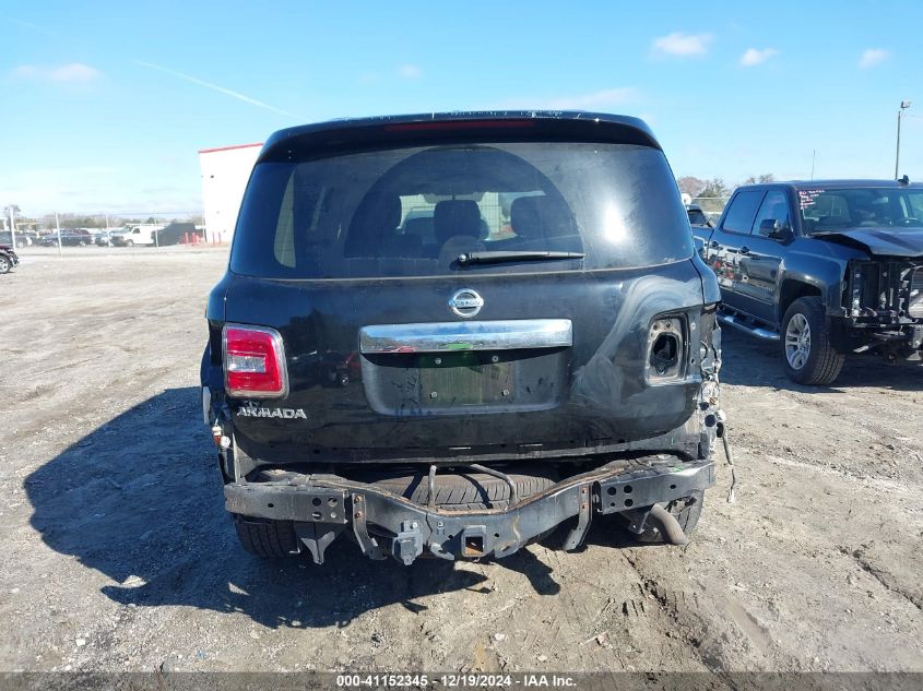 2019 Nissan Armada Sv VIN: JN8AY2NC8K9586784 Lot: 41152345