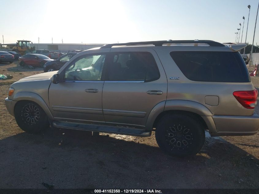 2005 Toyota Sequoia Sr5 V8 VIN: 5TDZT34A45S249554 Lot: 41152350