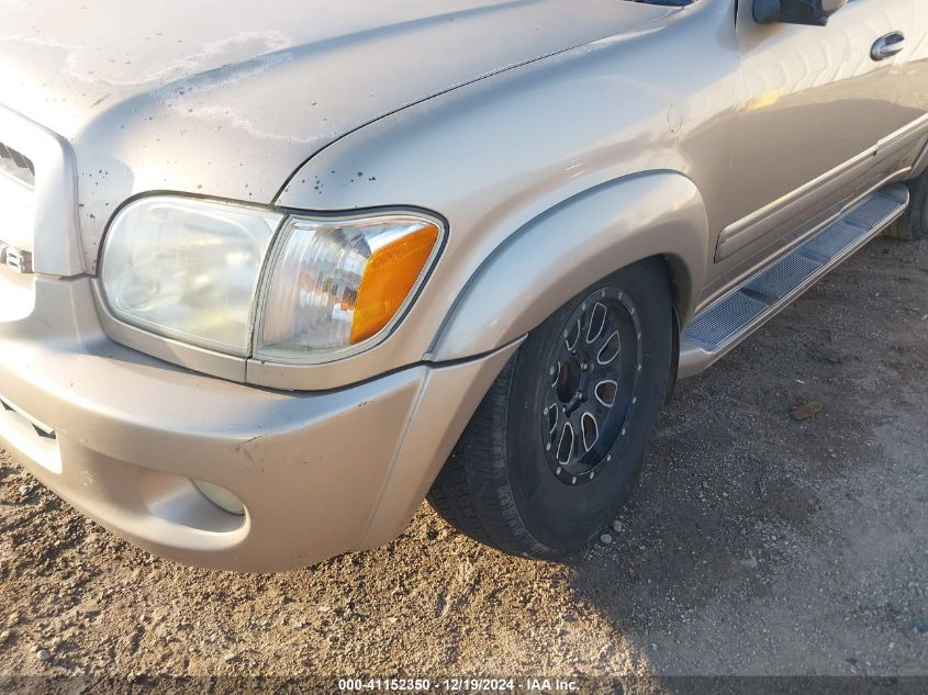 2005 Toyota Sequoia Sr5 V8 VIN: 5TDZT34A45S249554 Lot: 41152350