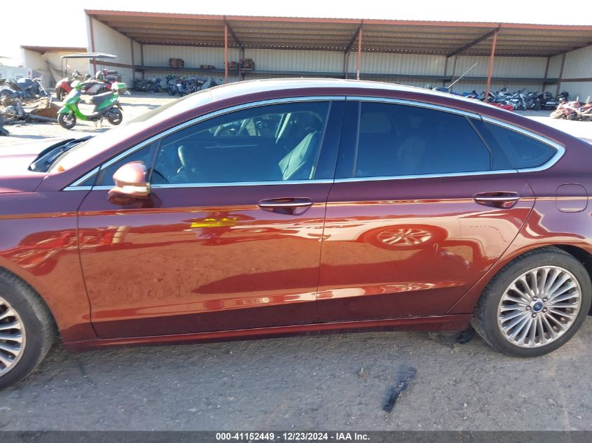 2016 FORD FUSION TITANIUM - 3FA6P0K91GR390947