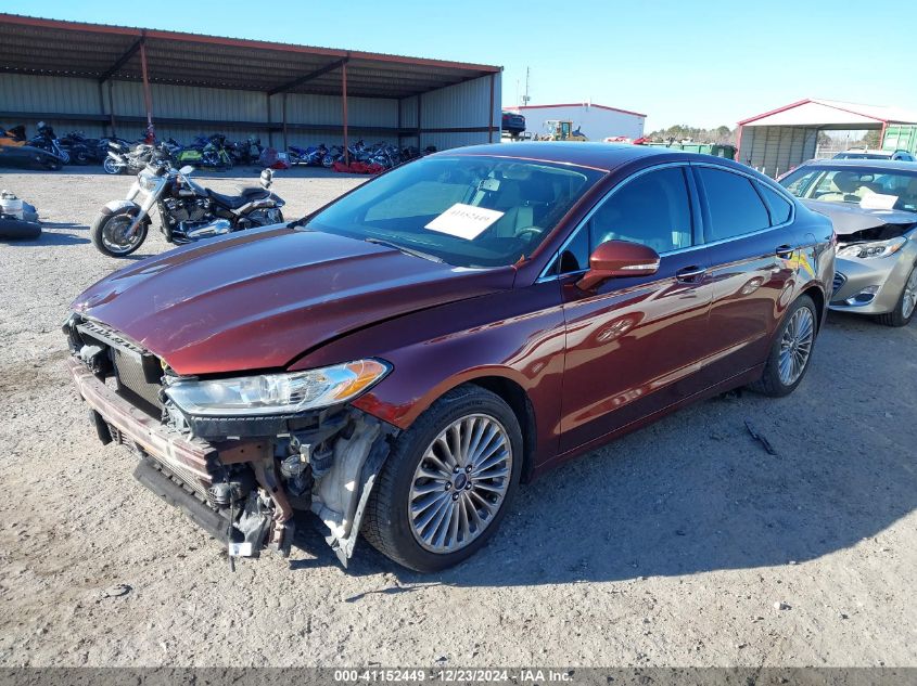 VIN 3FA6P0K91GR390947 2016 Ford Fusion, Titanium no.2