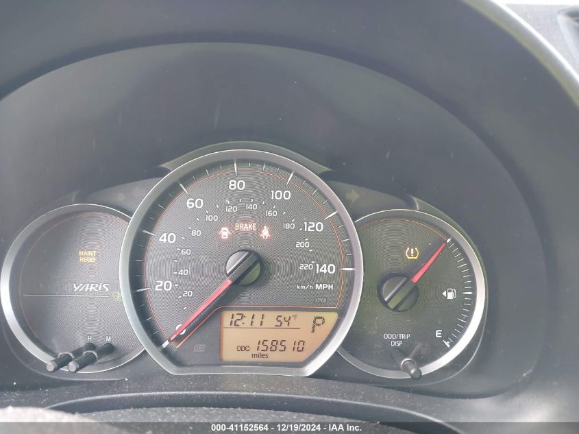 2013 TOYOTA YARIS VIN: JTDKTUD39DD548573