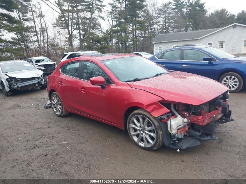 VIN JM1BM1N37G1354494 2016 Mazda 3, S Grand Touring no.1