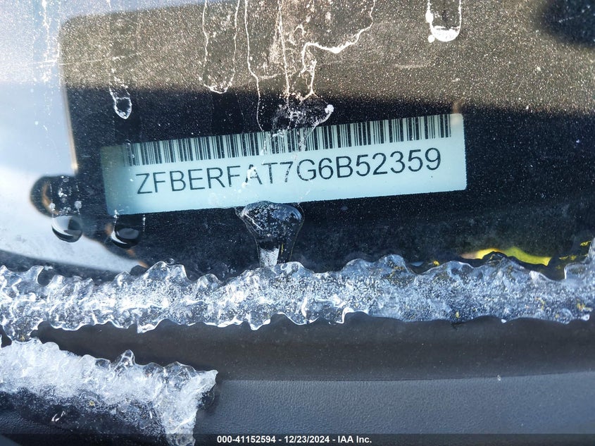 2016 RAM PROMASTER CITY TRADESMAN - ZFBERFAT7G6B52359