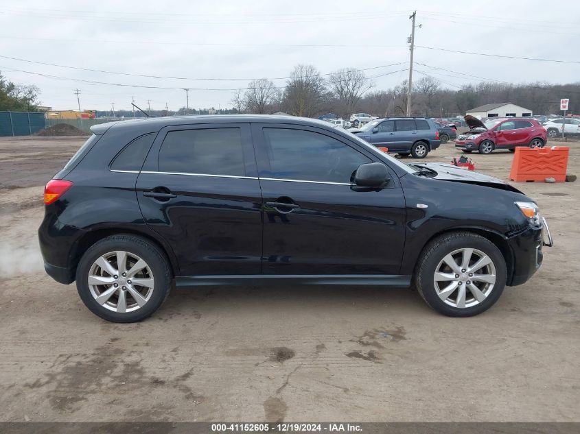 2013 Mitsubishi Outlander Sport Se VIN: 4A4AP4AU7DE014729 Lot: 41152605