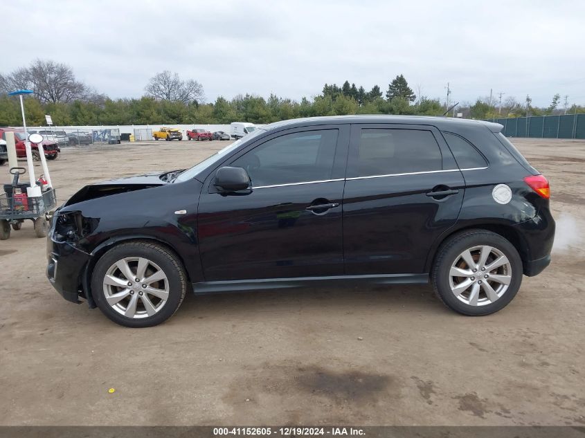 2013 Mitsubishi Outlander Sport Se VIN: 4A4AP4AU7DE014729 Lot: 41152605