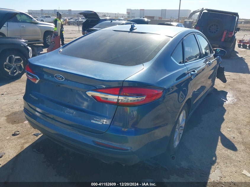 2019 FORD FUSION VIN: 3FA6P0HD4KR132121
