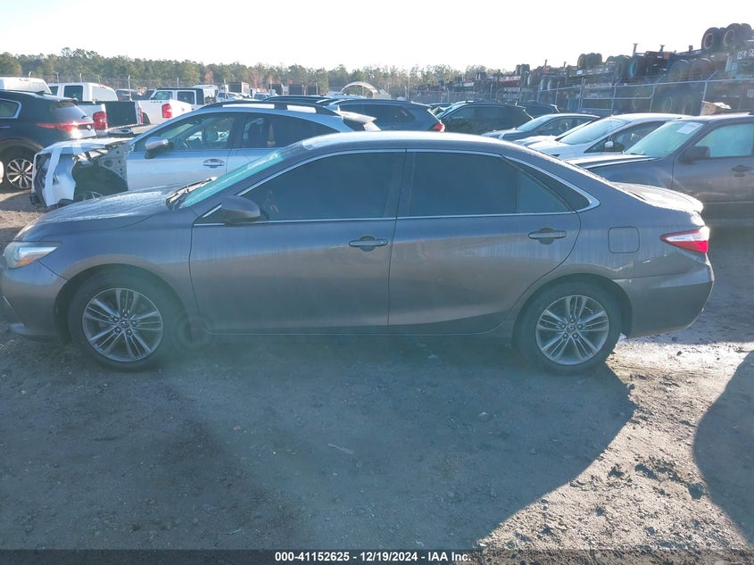 2015 TOYOTA CAMRY SE - 4T1BF1FKXFU484357