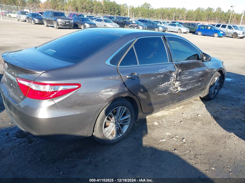 2015 TOYOTA CAMRY SE - 4T1BF1FKXFU484357
