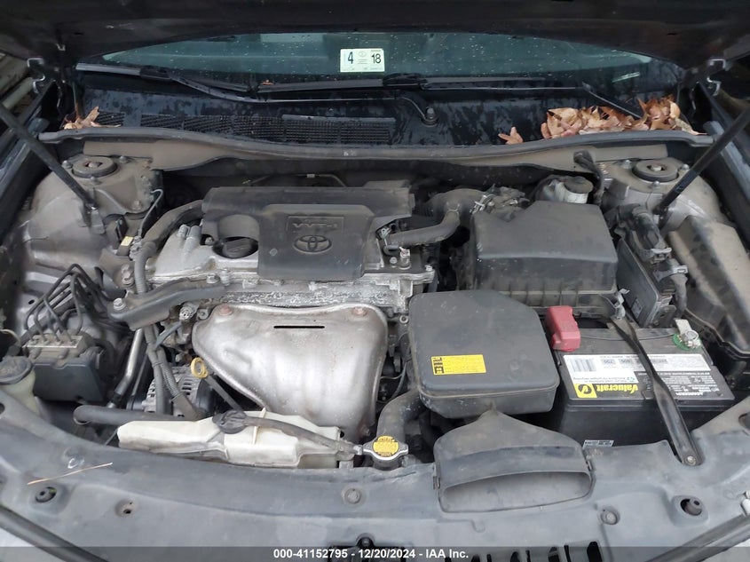 2012 TOYOTA CAMRY VIN: 4T1BF1FK4CU203004