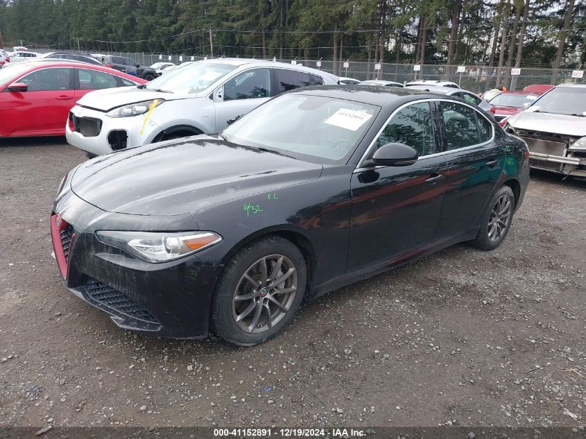 VIN ZARFAEDN2J7592512 2018 ALFA ROMEO GIULIA no.2