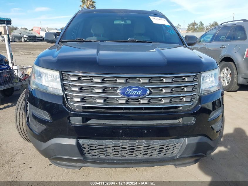 2016 Ford Explorer VIN: 1FM5K7B87GGA35563 Lot: 41152894