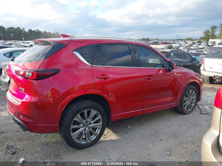 2022 Mazda Cx-5 2.5 Turbo Signature VIN: JM3KFBXY6N0539266 Lot: 41152941