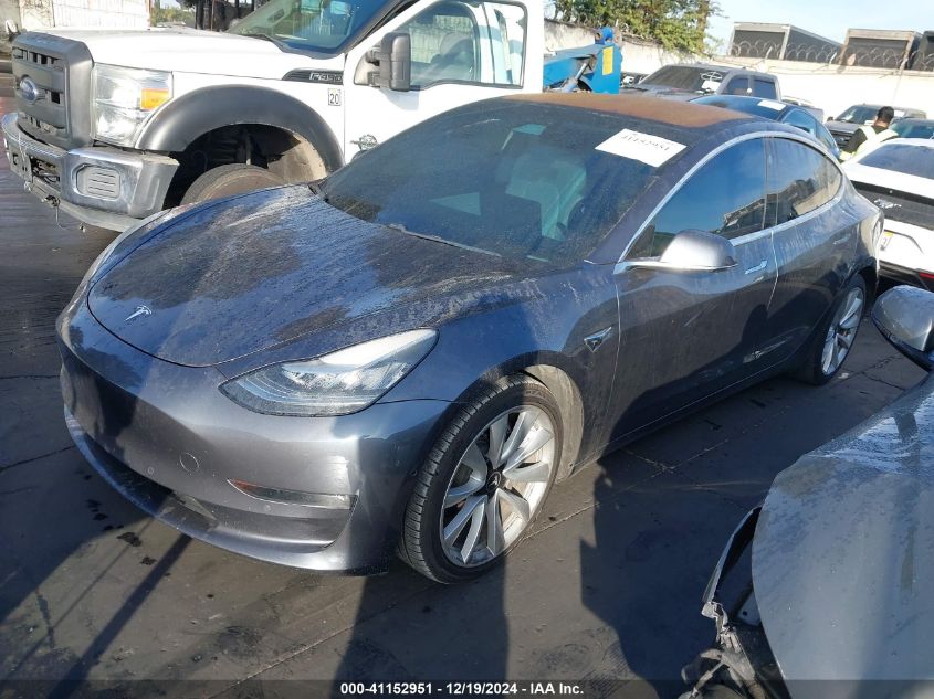 2018 Tesla Model 3 Long Range/Performance VIN: 5YJ3E1EB6JF188329 Lot: 41152951