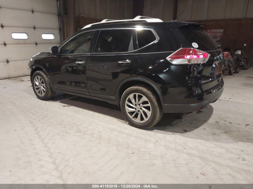 VIN 5N1AT2MV3EC763533 2014 Nissan Rogue, SL no.3