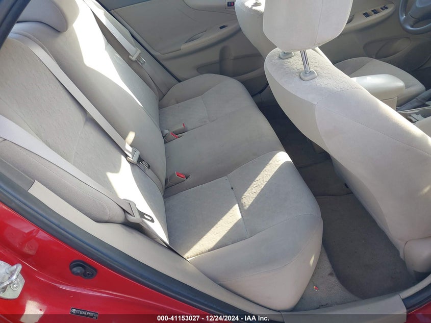 2009 TOYOTA COROLLA VIN: 2T1BU40E89C087469