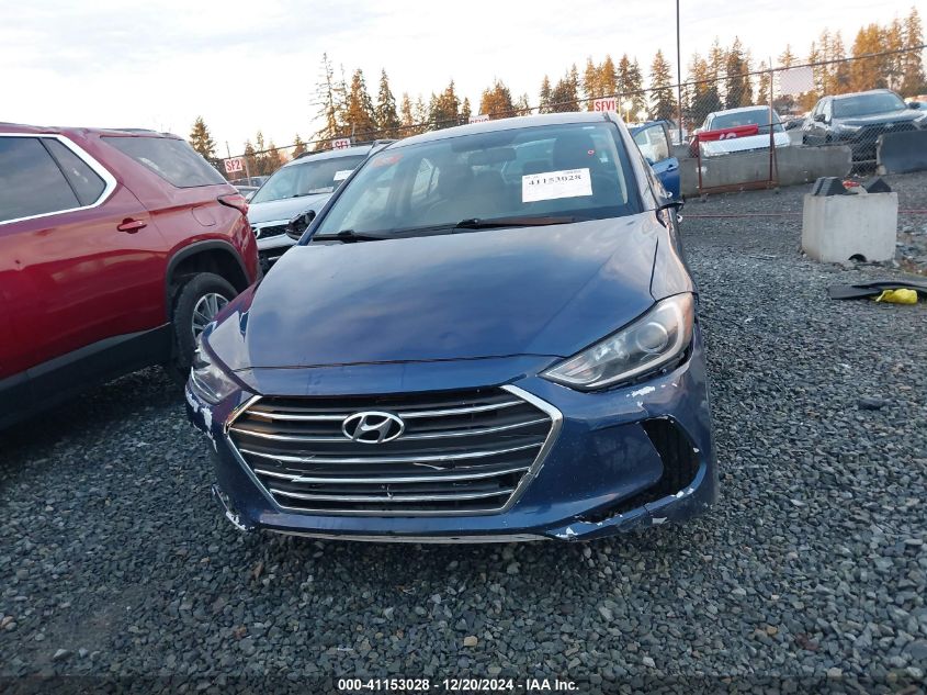 2017 Hyundai Elantra Se VIN: 5NPD84LF7HH187303 Lot: 41153028