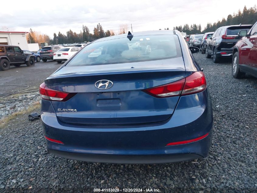 2017 Hyundai Elantra Se VIN: 5NPD84LF7HH187303 Lot: 41153028