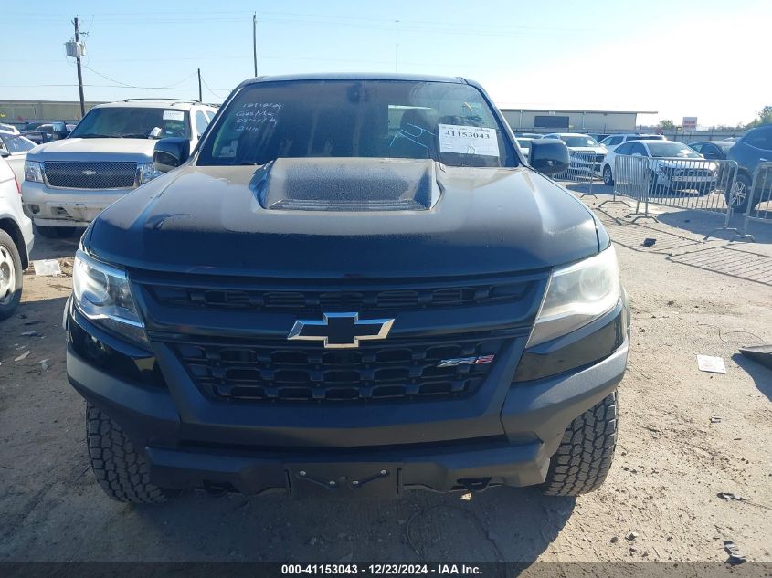 2019 Chevrolet Colorado Zr2 VIN: 1GCPTEE17K1152410 Lot: 41153043